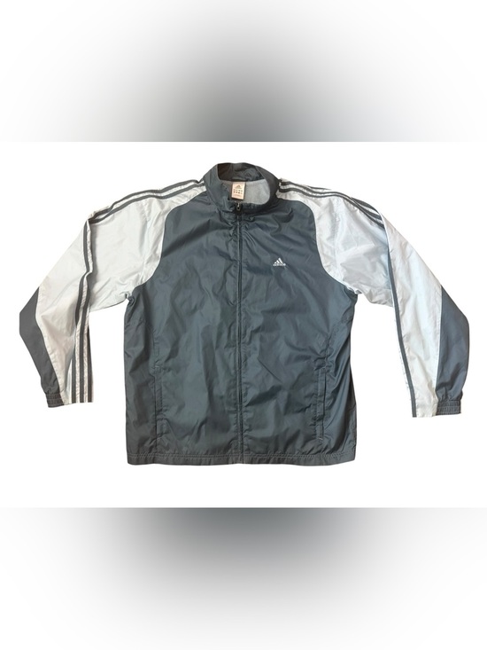adidas Other - Adidas Men's Vintage Y2K Teal & Light Blue Windbreaker Jacket, L